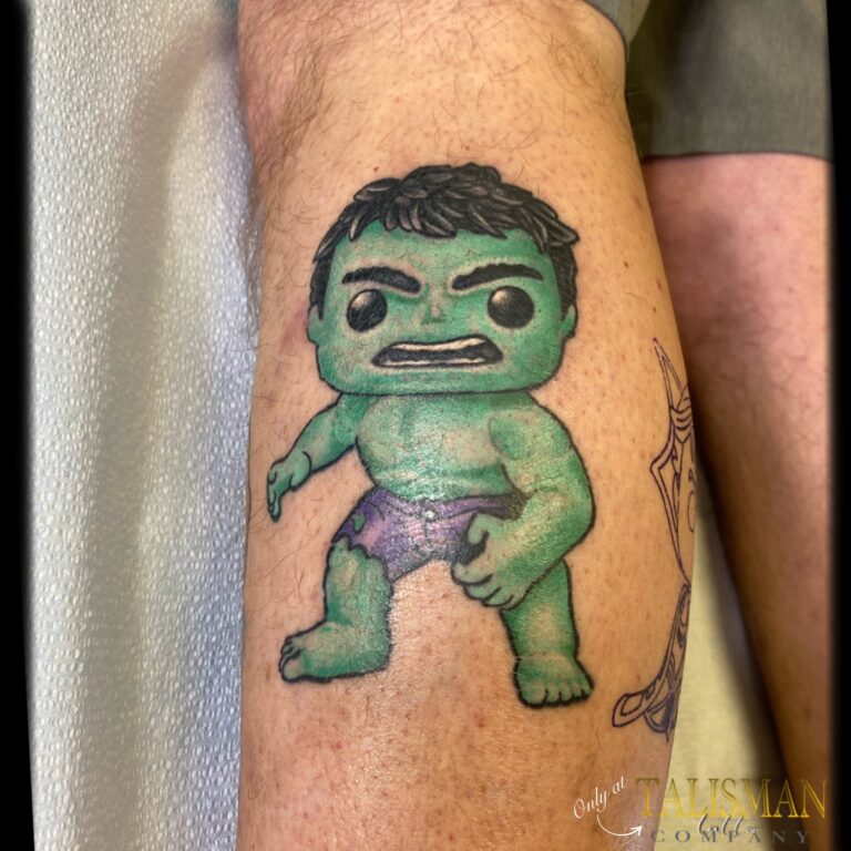 Hulk SMASH!!!! Hulk tattoo by Marley Blair at the Southside location. | By  Black Market TattooFacebook