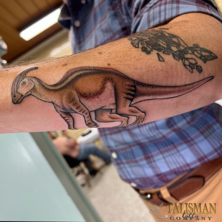 Dinosaur Kingdom Large Temporary Tattoos (Set of 2)